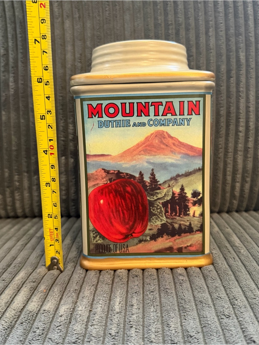 Mountain Duthie & Company Vintage ceramic Canister